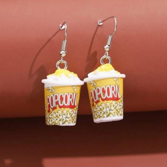 New tiny popcorn earrings - Picture 2 of 3